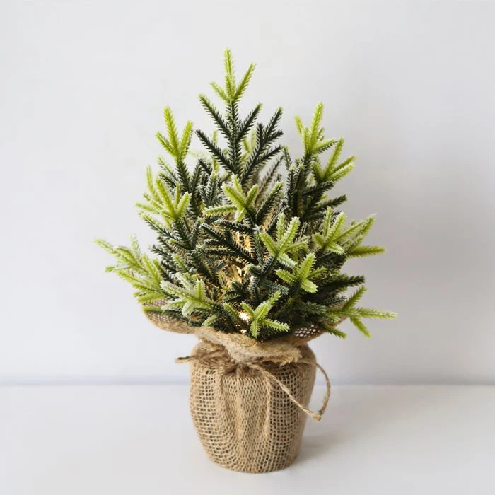 Evergreen Tree Tabletop Lights